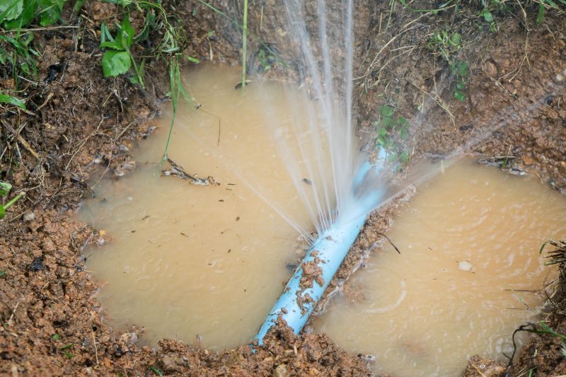 Broken Pipe Repair detail