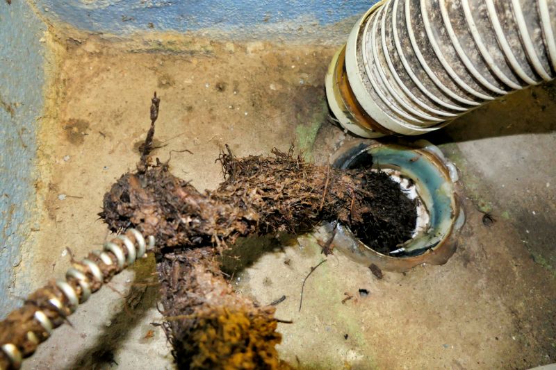 Clogged Drain Repair detail