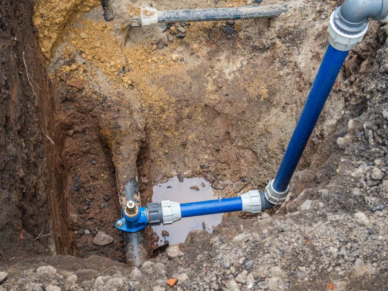 Plumbing Line Repair detail